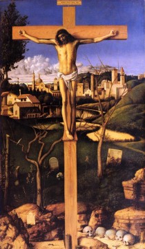 La crucifixión religiosa Giovanni Bellini religioso cristiano Pinturas al óleo